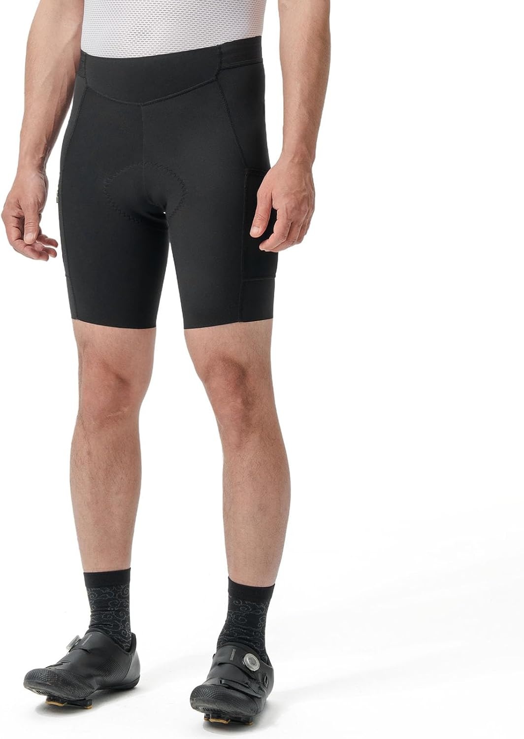 image:imageROCKBROS Mens Summer Cycling Shorts High Elastic Breathable Quick Dry Sponge Padded Zipper Pockets Bicycle Biking Tights