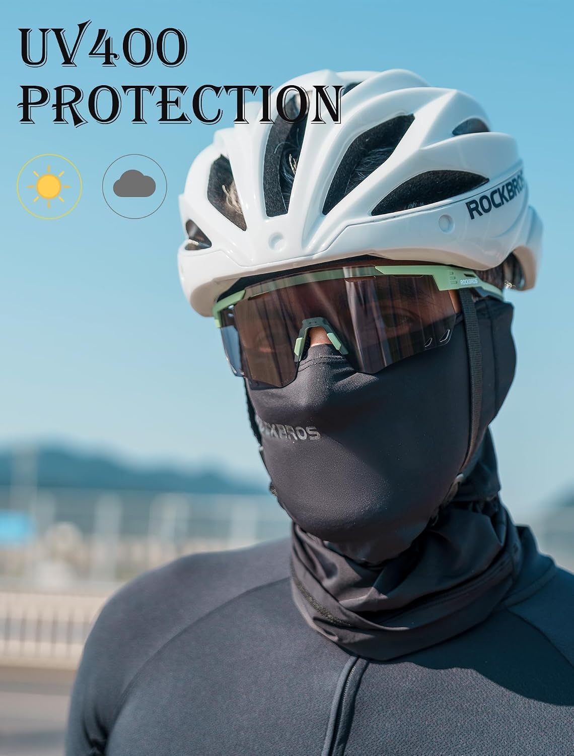 image:imageROCKBROS Photochromic Cycling Glasses Antifog Photochromic Sunglasses UV Protection Mountain Bike GlassesGreen