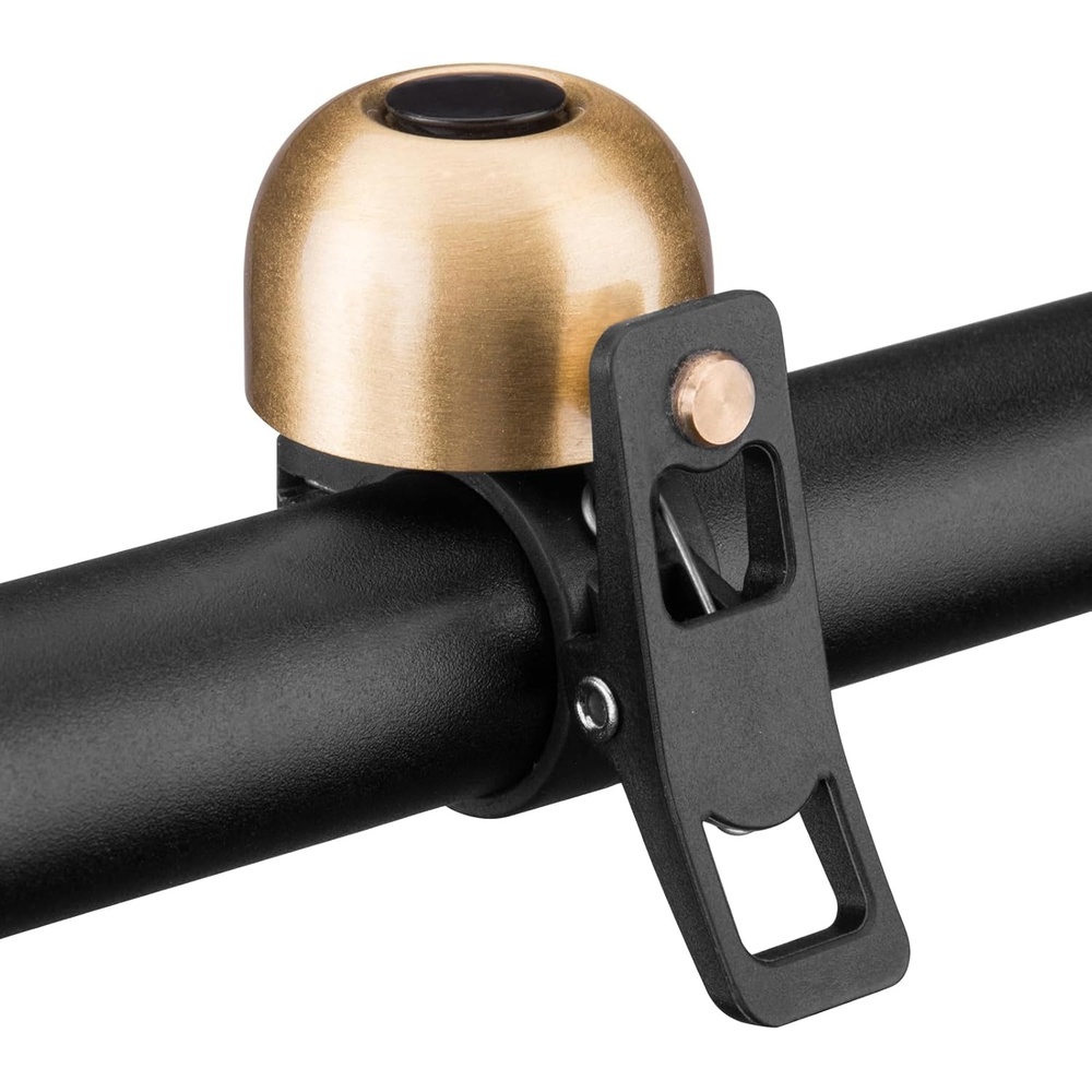 image:imageROCKBROS Bike Bell Copper Alloy Bike Bell Loud Sound Classic Bike Ring Bell for Adults for 082092123mm Handlebar DiameterCoppery