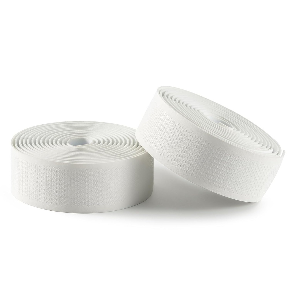 image:imageROCKBROS Bike Handlebar Tape for Road Bike Grip Tape Bicycle Handlebar Grip Tape Wraps Set of 2GreenWhite