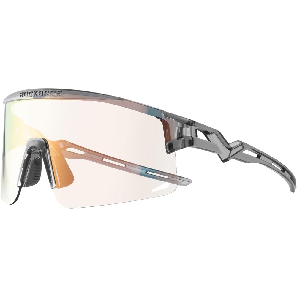 image:imageROCKBROS Cycling Glasses Colourchanging UV Protection Against Wind and Sand Sports Glasses for Men Women Cycling GogglesGrey