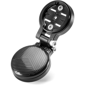 ROCKBROS Headset Computer Mount Lightweight Aluminum Bike Computer Mount Centered View Adjustable Anti-Loss Ready, Compatible with Garmin & Mainstream Watch Tables