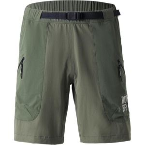 ROCKBROS Men’s Mountain Bike Shorts, Lightweight MTB Shorts with Secure Zipper Pockets, Casual Cycling Hiking Shorts(Green)