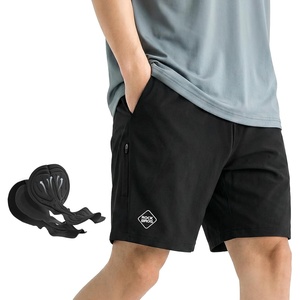 ROCKBROS Padded Bike Shorts for Men Women Breathable Quick Dry Lightweight Cycling Shorts with Pockets for Casual Biking