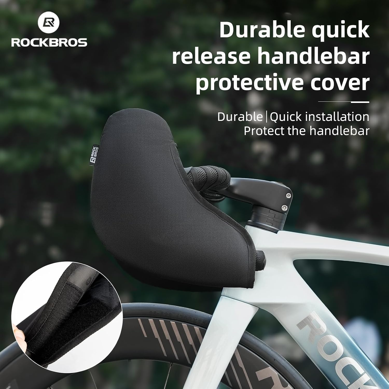 image:imageROCKBROS Bike Shifter Protective Cover Drop Handlebar Cover ScratchResistant amp DustProof Storage Accessory for Road amp Mountain Bikes