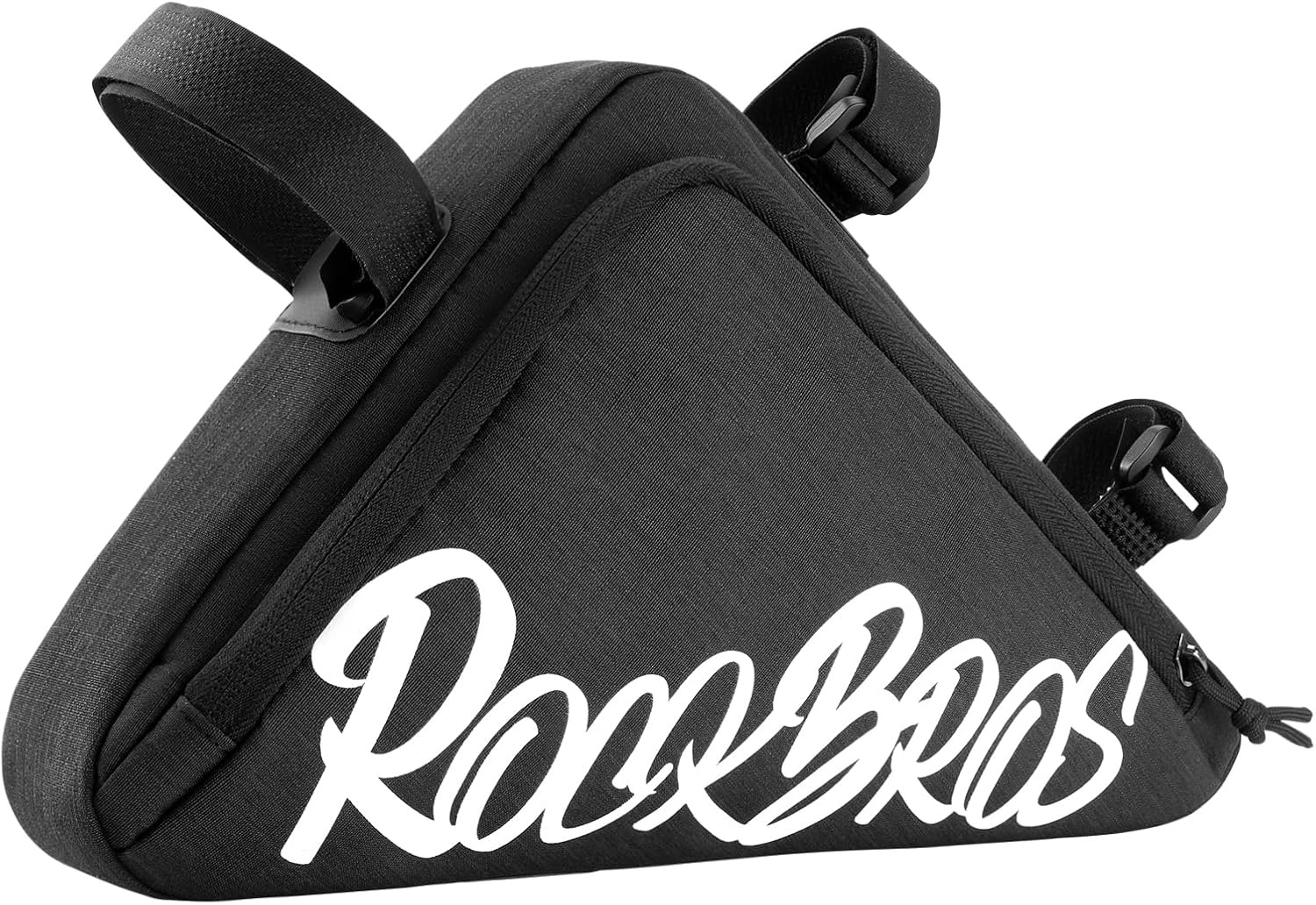 image:imageROCKBROS Bike Frame Bag Bicycle Triangle Storage Bag Stylish Lightweight Cycling Accessories Adjustable Install Position for Mountain Road Commuter Bikeblack