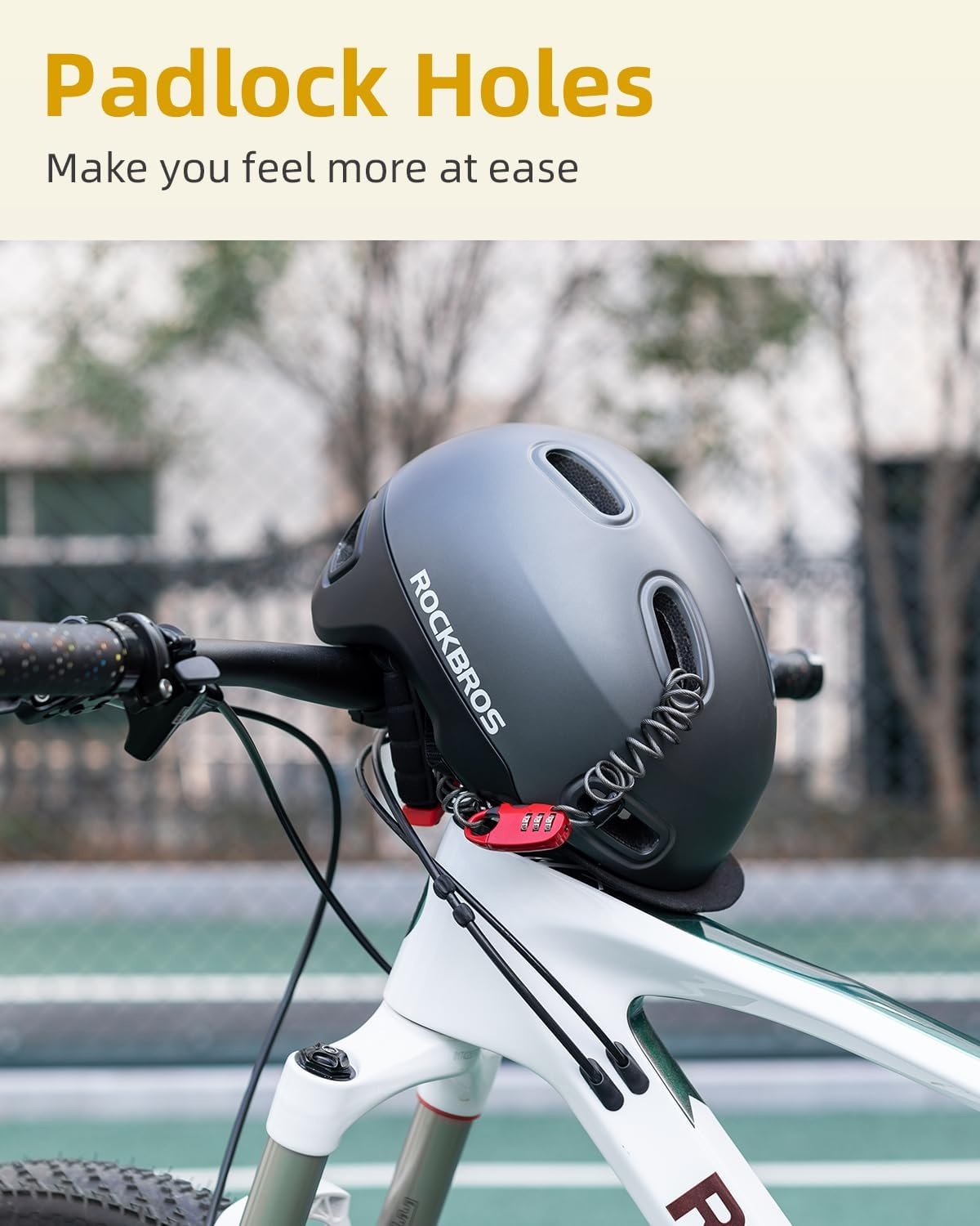 image:imageROCKBROS Bike Helmet for Adults Adjustable Cycling Helmet for Men amp Women CPSC Safety Certified Bicycle Helmet for Commuting Road Biking SkatingBlack