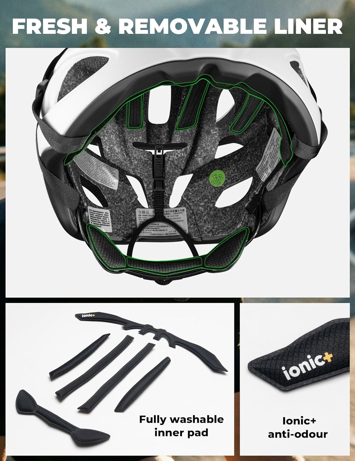 image:imageROCKBROS Helmet for AdultsMatte Pink