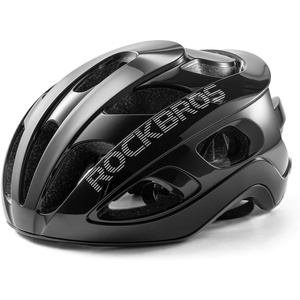 ROCKBROS Helmet for Adults(Glossy Black)