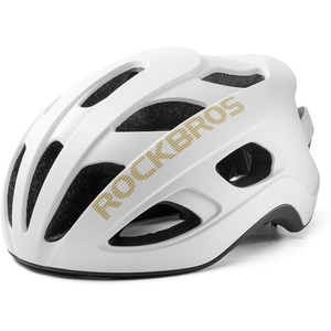 ROCKBROS Helmet for Adults(Glossy White)