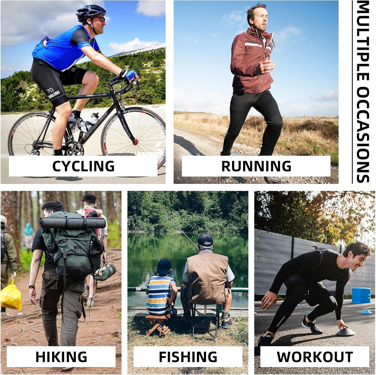 image:imageROCKBROS Cycling Jersey Men Long Sleeve Cycling Jersey with Pocket QuickDrying amp Breathable Bicycle Shirts for MTB