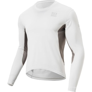 ROCKBROS Cycling Jersey Men, Long Sleeve Cycling Jersey with Pocket, Quick-Drying & Breathable Bicycle Shirts for MTB