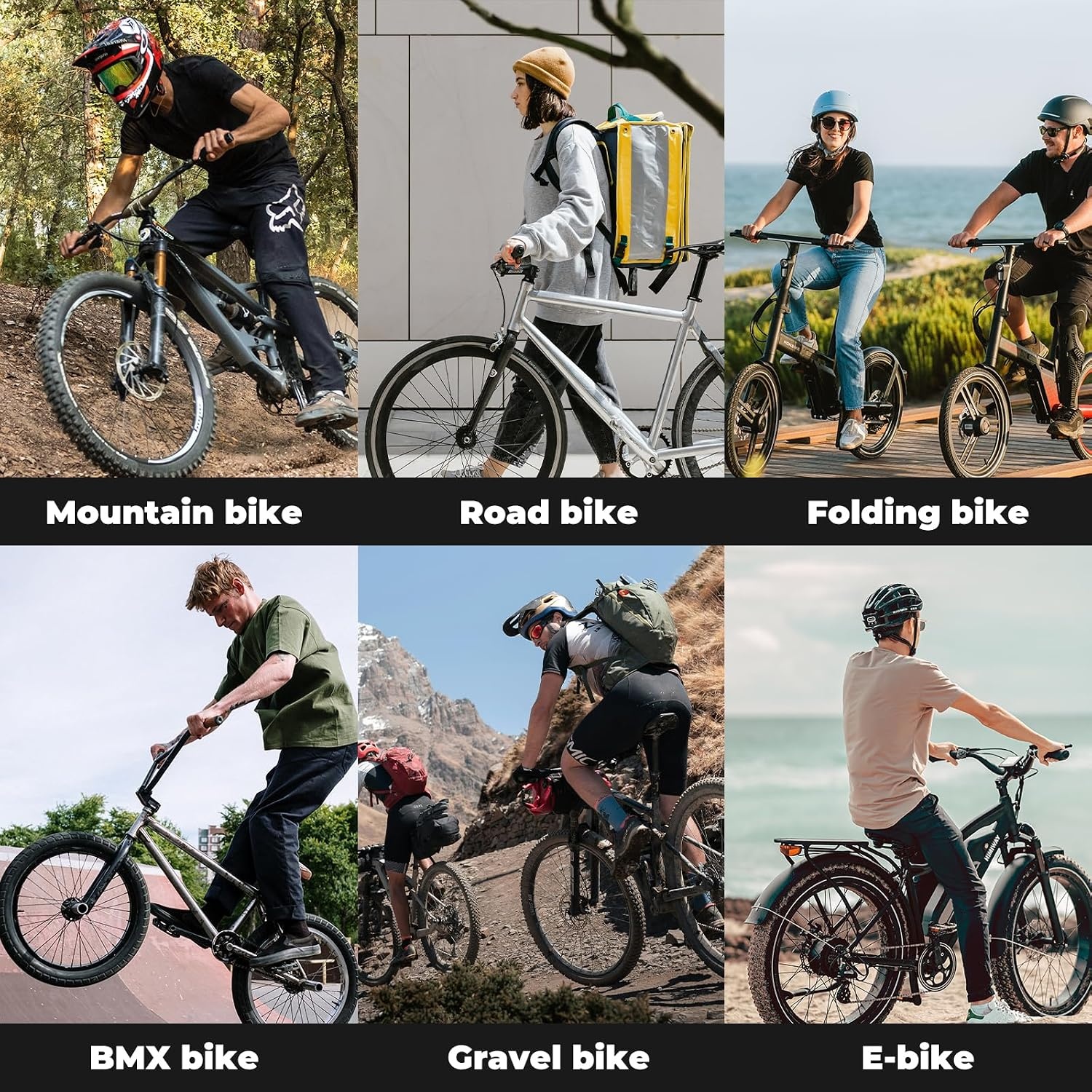 image:imageROCKBROS Ergonomic Design Mountain Bike Handlebar Grips Single Lockon Comfort ShockAbsorbing Bicycle Handle Grips with NonSlip MTB Grips for Mountain Bike BMX Scooter 222mm
