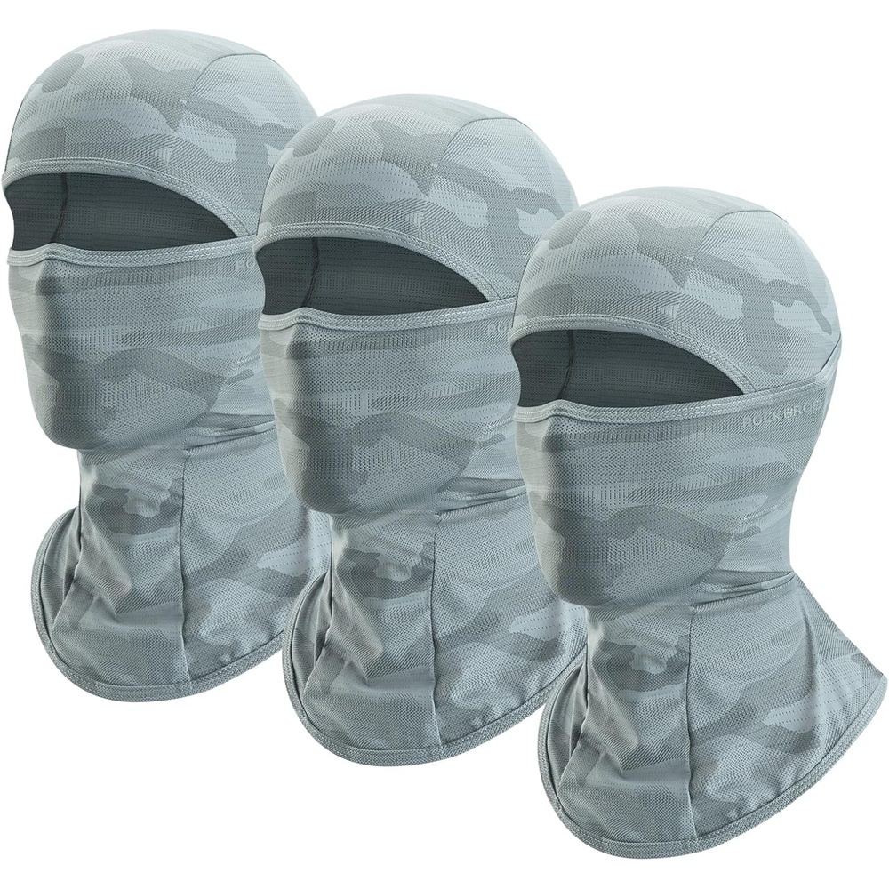 image:imageROCKBROS Cooling Balaclava Face Mask UV Protection Breathable Face Cover  Cooling Balaclava with Breathable Fabric and UV Protection for Lightweight Comfort during Cycling Running and Outdoor UseGreygreygrey