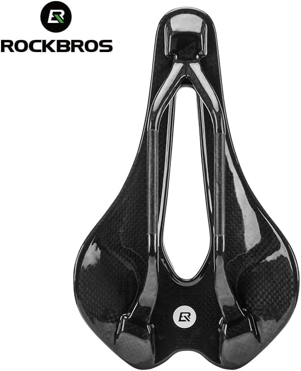 image:imageROCKBROS 3D Printed Bike Saddle177g357g Hollow Ventilated Bicycle Seat Carbon FiberChromoly Rails amp NylonCarbon BaseEntry Advanced Premium for Road MTB XC Triathlon Racing CyclingAdvanced Black200g