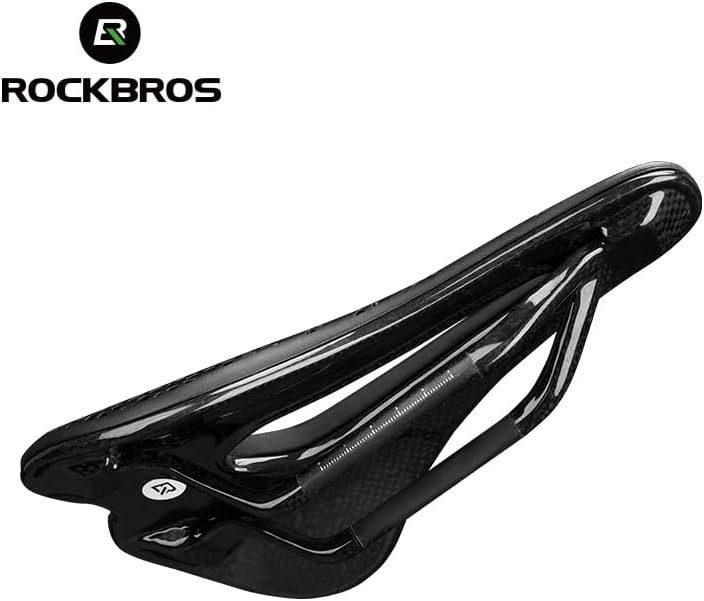 image:imageROCKBROS 3D Printed Bike Saddle177g357g Hollow Ventilated Bicycle Seat Carbon FiberChromoly Rails amp NylonCarbon BaseEntry Advanced Premium for Road MTB XC Triathlon Racing CyclingAdvanced Black200g