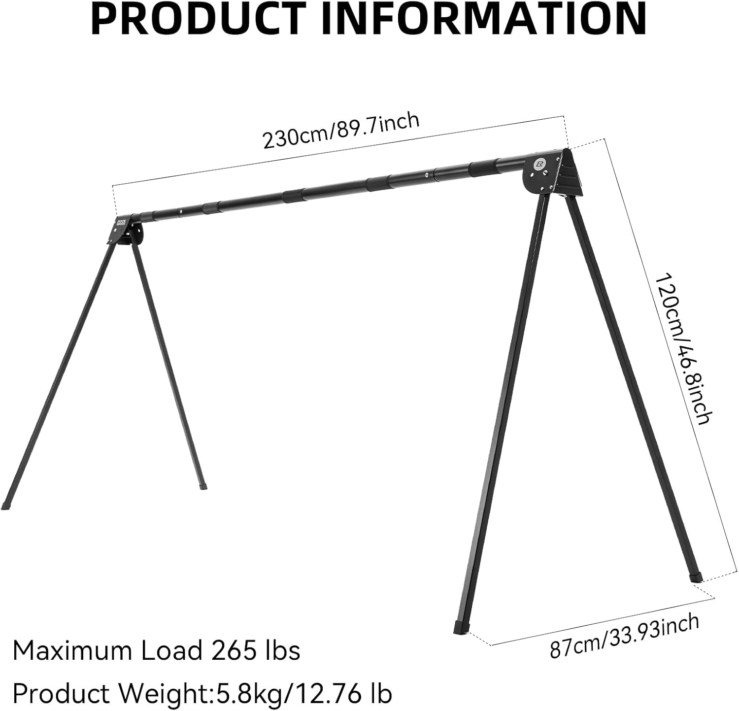 image:imageROCKBROS AFrame 5 Bikes Stand Rack for Parking Mountain Road Hybrid Bike Bike Storage Parking RacksPortable amp FoldableEasy to FoldSave the SpaceIndoorampOutsidefor 5 Bikes