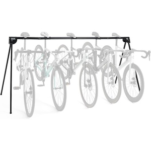 ROCKBROS A-Frame 5 Bikes Stand Rack for Parking Mountain Road Hybrid Bike | Bike Storage Parking Racks,Portable & Foldable,Easy to Fold,Save the Space,Indoor&Outside(for 5 Bikes)