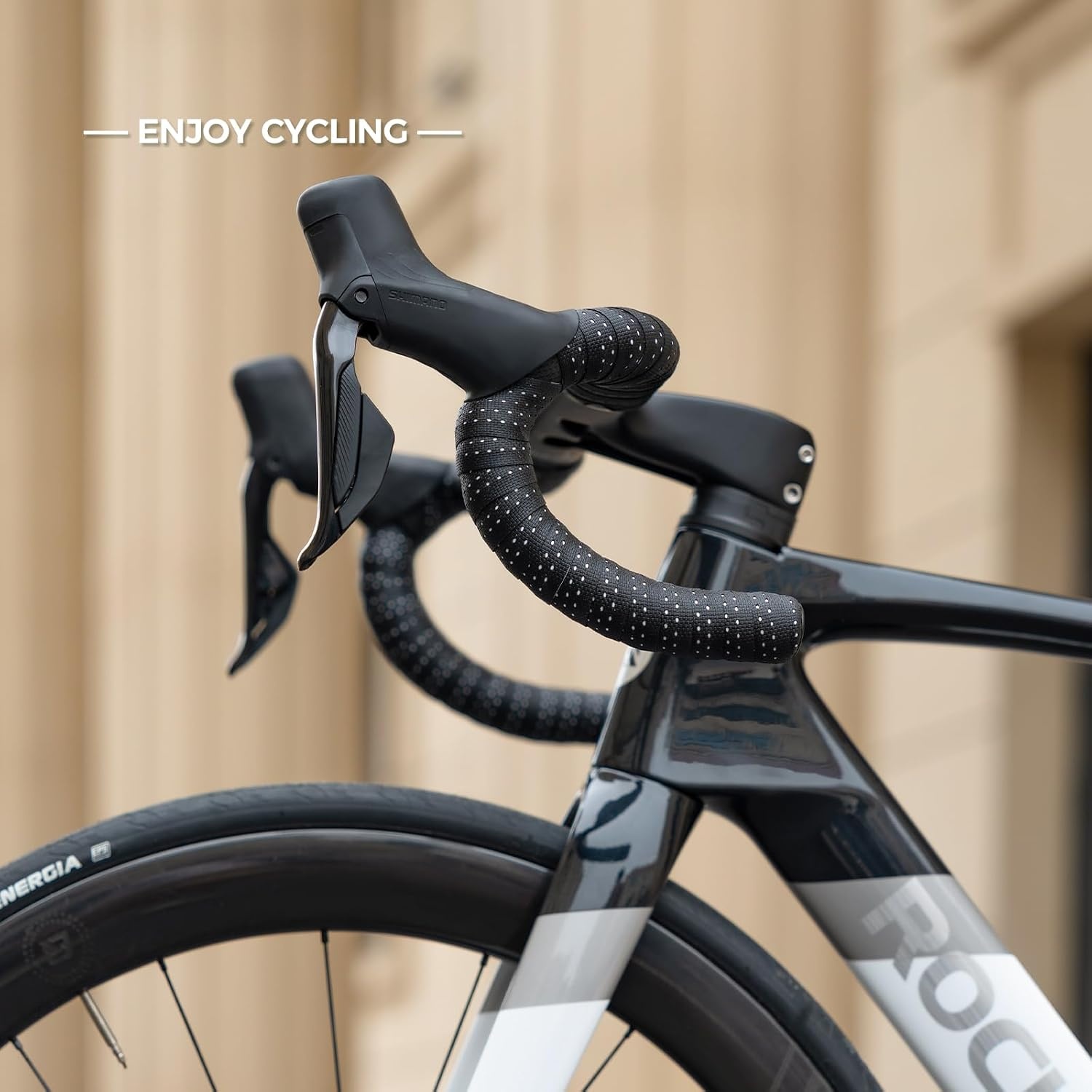 image:imageROCKBROS EVA Road Bike Handlebar Tapes Bicycle Bar Tape Cycling Handle Wraps 2 Rolls Black