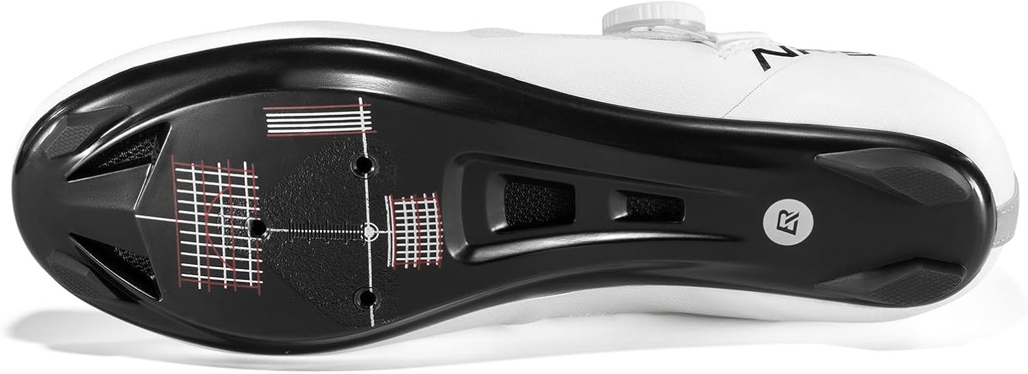 image:imageROCKBROS Cycling Shoes NR3 Clipless Professional with 2 Knob Lock PatentWhite