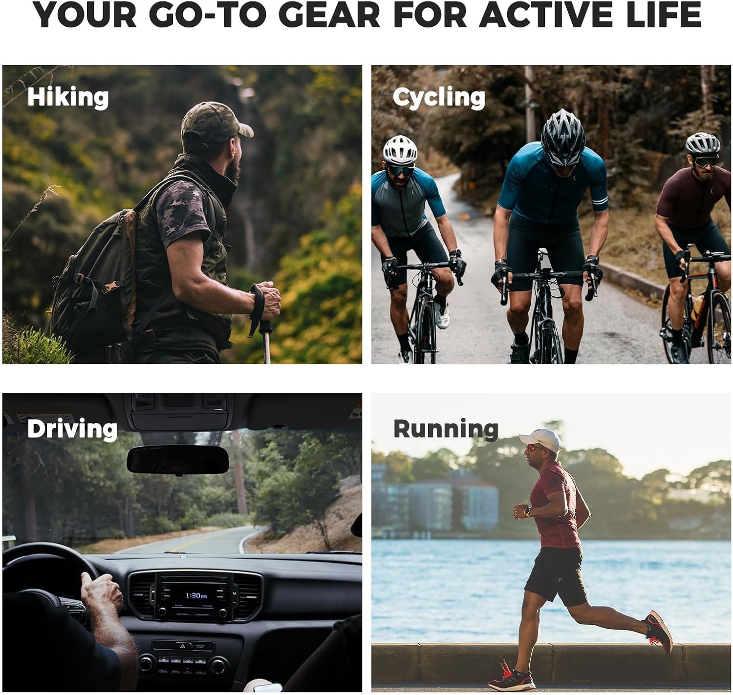 image:imageROCKBROS Cycling Gloves XRD Shock Absorbing Bicycle Riding AntiSlipWhite