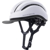 Matte White Shell Black Base