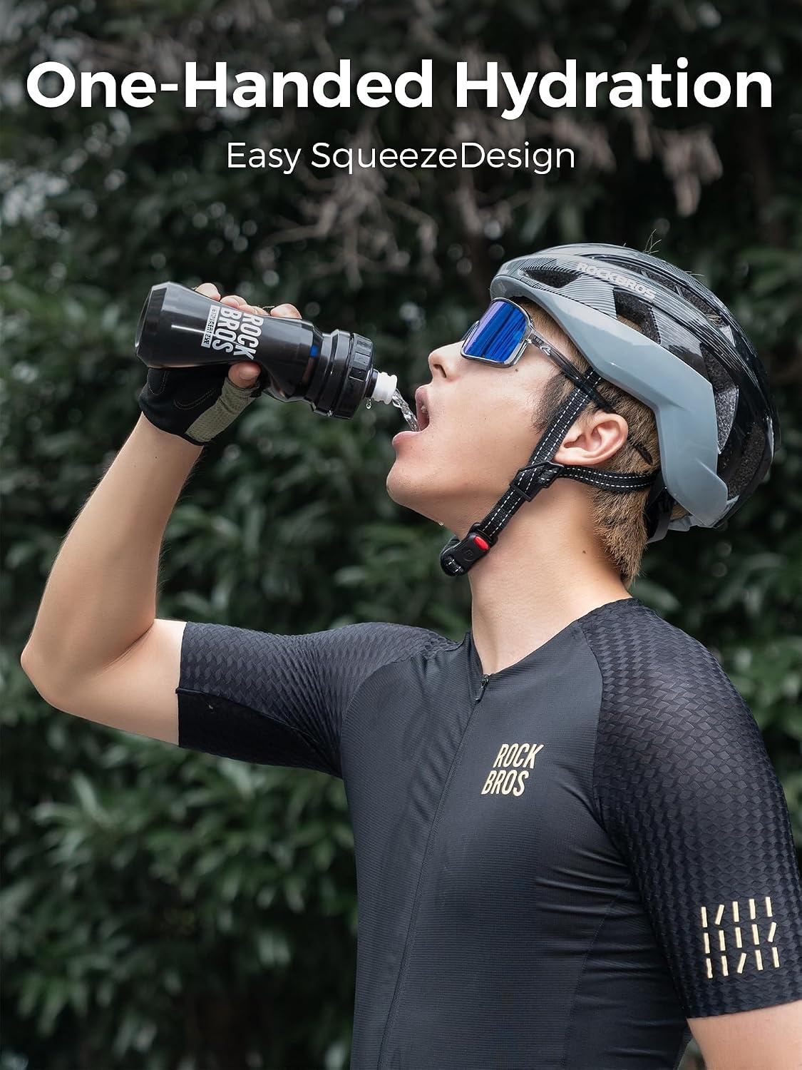 image:imageROCKBROS Bike Water Bottle 20ozHeartshaped White