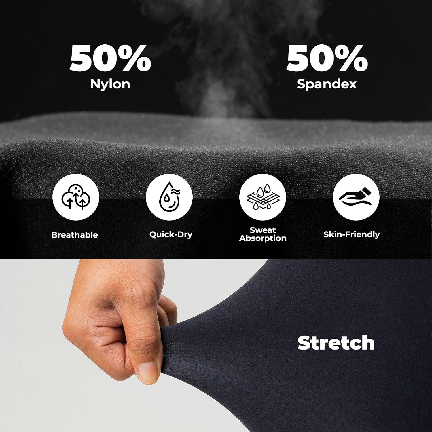image:imageROCKBROS Mens Padded Bike Shorts 4D Chamois Cycling CompressionTitanium Gray