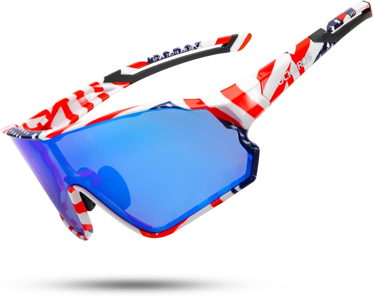 image:imageROCKBROS Polarized Sports Sunglasses AntiGlare HD Cycling Sun GlassesBlue