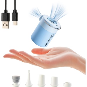 Qunature Portable Air Pump Tiny Pump 3.0 5kPa for Inflatables(Blue)