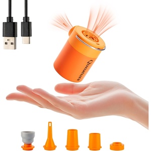 Qunature Portable Air Pump Tiny Pump 3.0 5kPa for Inflatables(Orange)