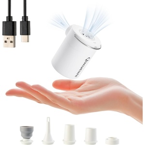 Qunature Portable Air Pump Tiny Pump 3.0 5kPa for Inflatables(White)