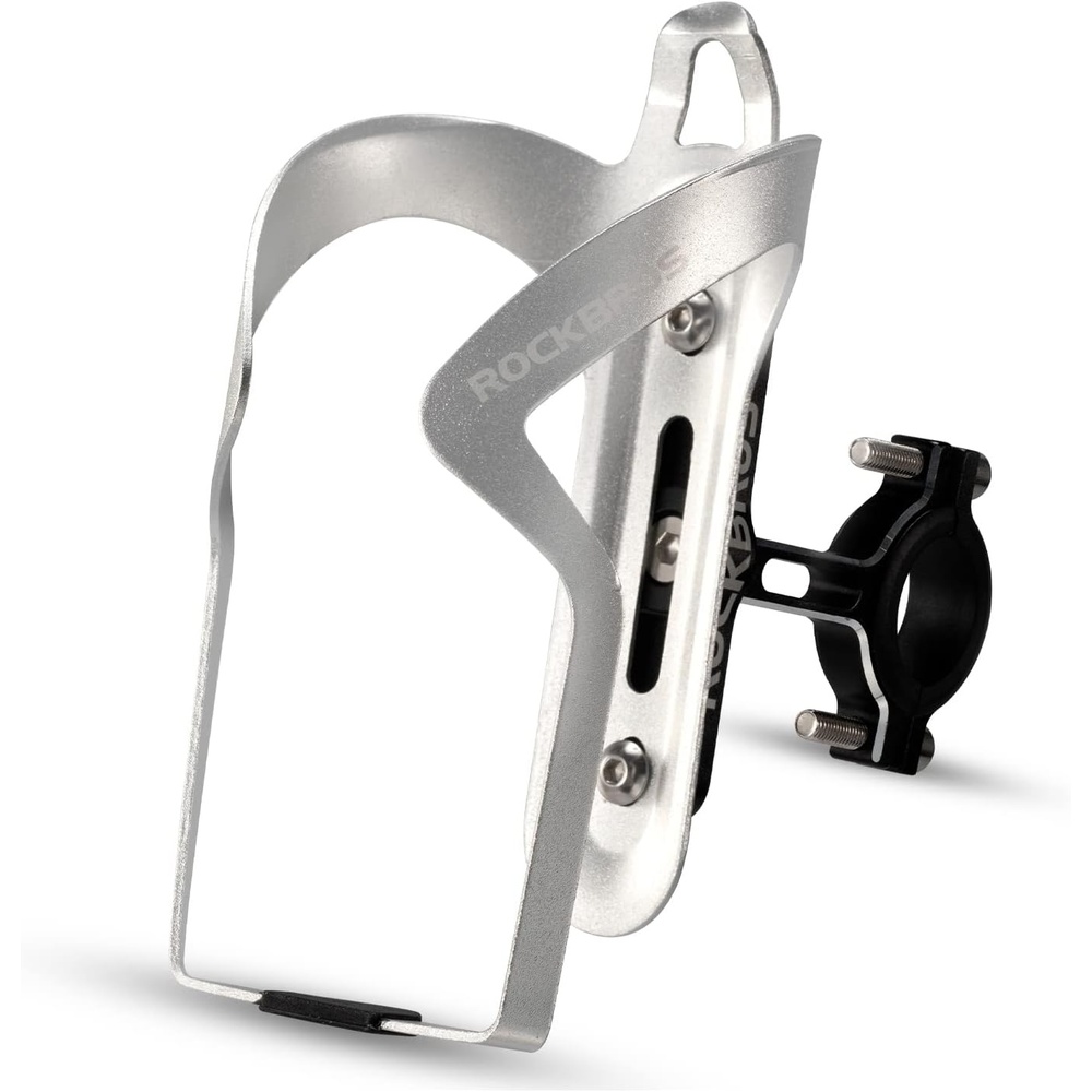 image:imageROCKBROS Bike Cup Holder2in1 Bicycle Bottle BracketSliver
