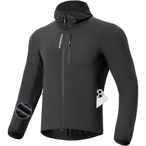 ROCKBROS Men’s Winter Cycling Jacket, Windproof Thermal Fleece Bike Coat