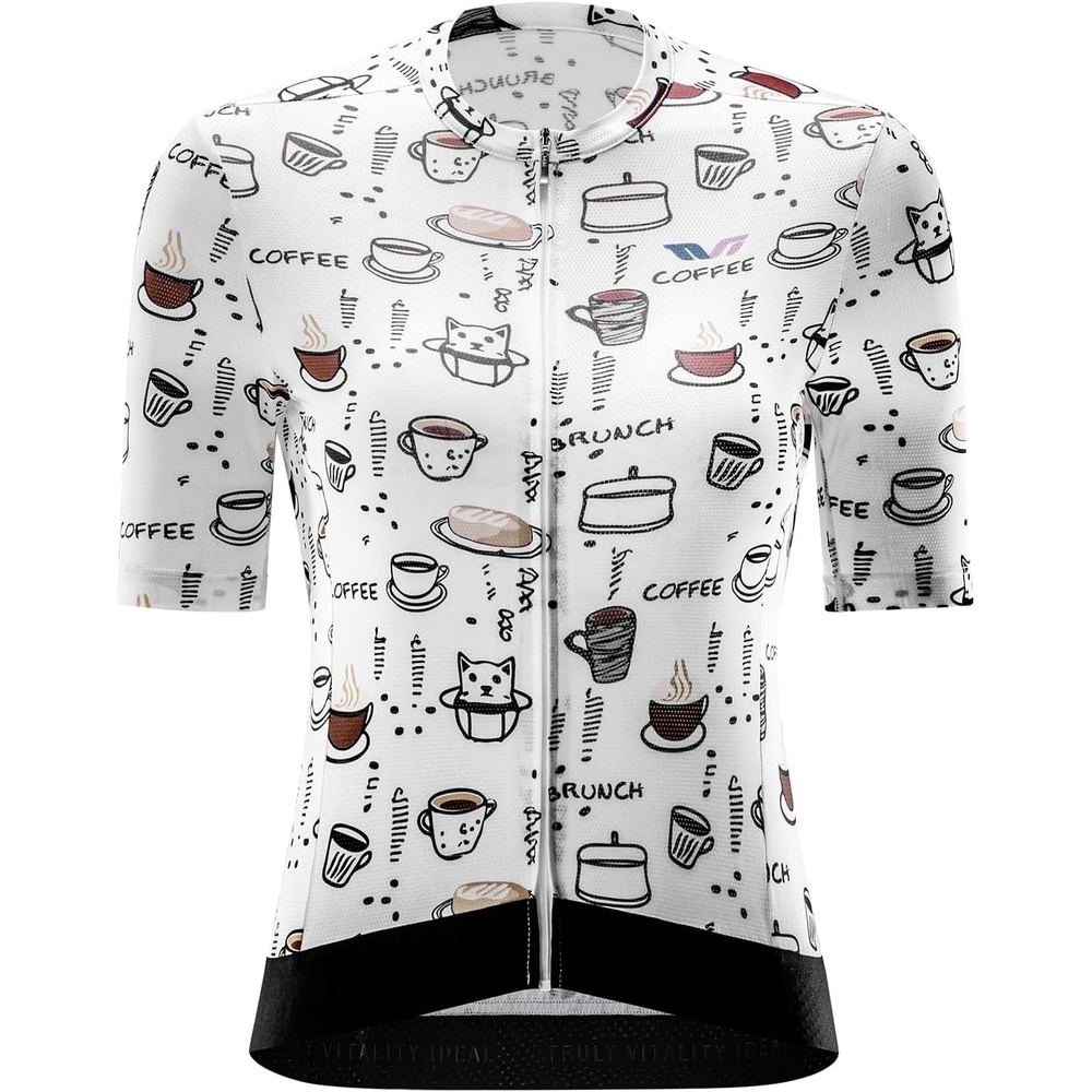 image:imageROCKBROS Cycling Jersey Women Breathable Full Zip 3 Pockets MTB Road Bike